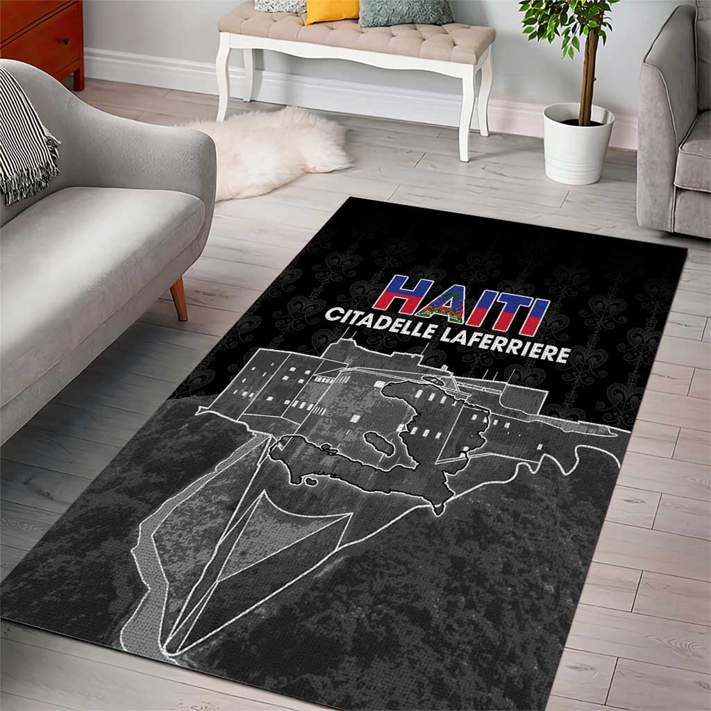 Haiti Citadelle Laferriere Area Rug Haitian Heritage Veve Vodou - Wonder Print Shop