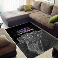 Haiti Citadelle Laferriere Area Rug Haitian Heritage Veve Vodou - Wonder Print Shop