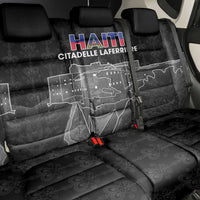 Haiti Citadelle Laferriere Back Car Seat Cover Haitian Heritage Veve Vodou - Wonder Print Shop