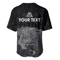 Haiti Citadelle Laferriere Personalized Baseball Jersey Haitian Heritage Veve Vodou - Wonder Print Shop