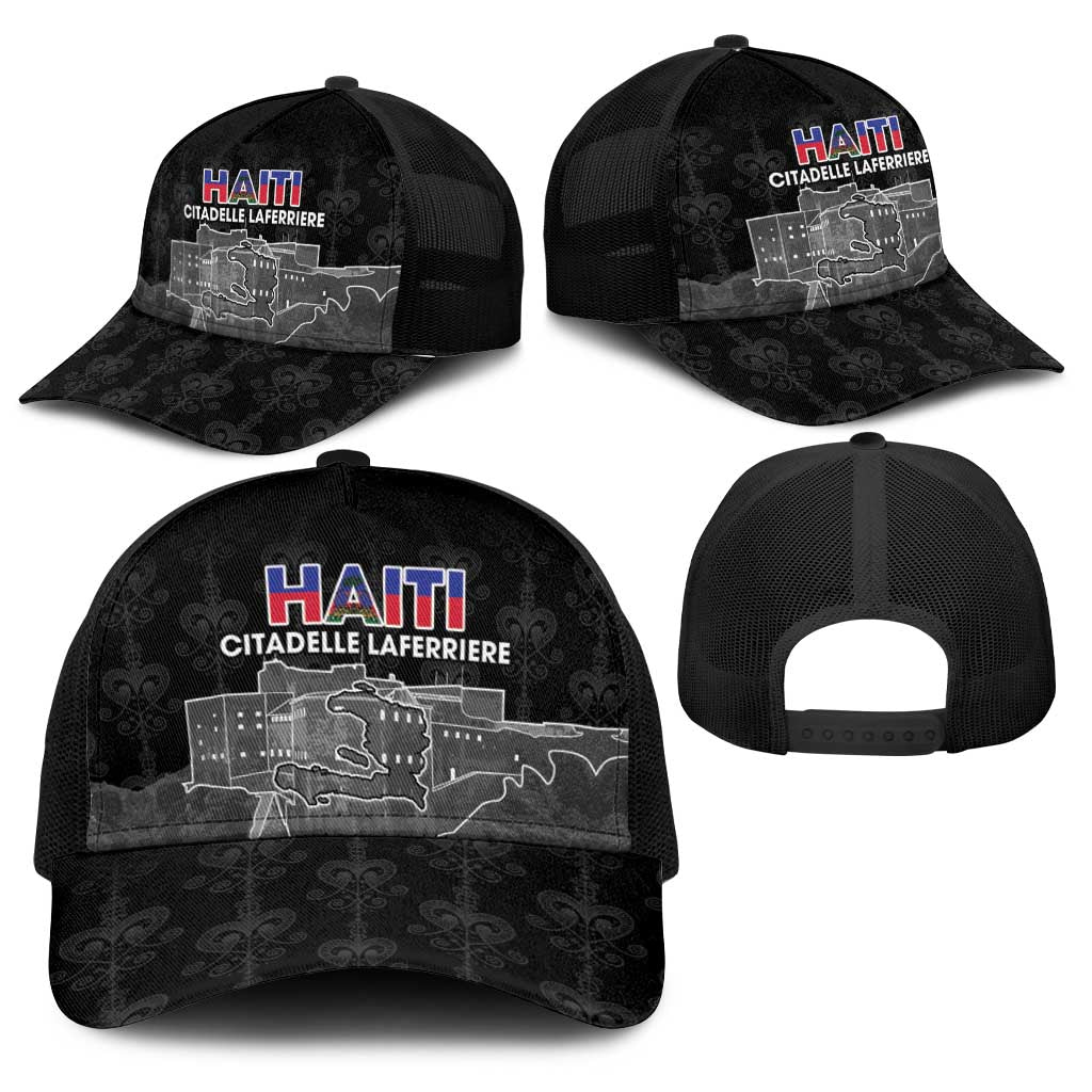 Haiti Citadelle Laferriere Baseball Net Cap Haitian Heritage Veve Vodou - Wonder Print Shop