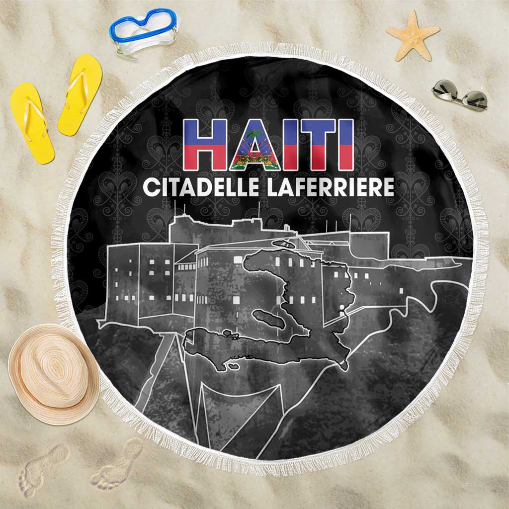 Haiti Citadelle Laferriere Beach Blanket Haitian Heritage Veve Vodou - Wonder Print Shop