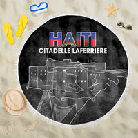 Haiti Citadelle Laferriere Beach Blanket Haitian Heritage Veve Vodou - Wonder Print Shop