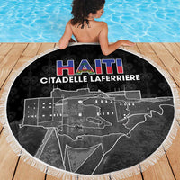 Haiti Citadelle Laferriere Beach Blanket Haitian Heritage Veve Vodou - Wonder Print Shop