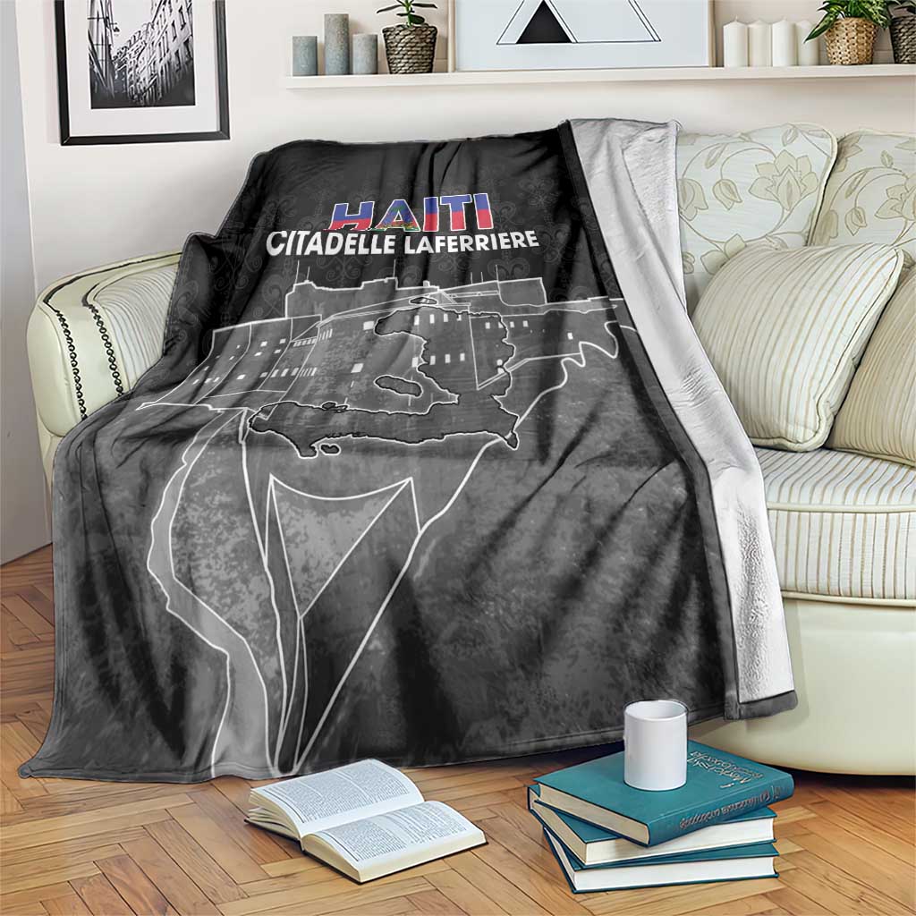 Haiti Citadelle Laferriere Blanket Haitian Heritage Veve Vodou - Wonder Print Shop
