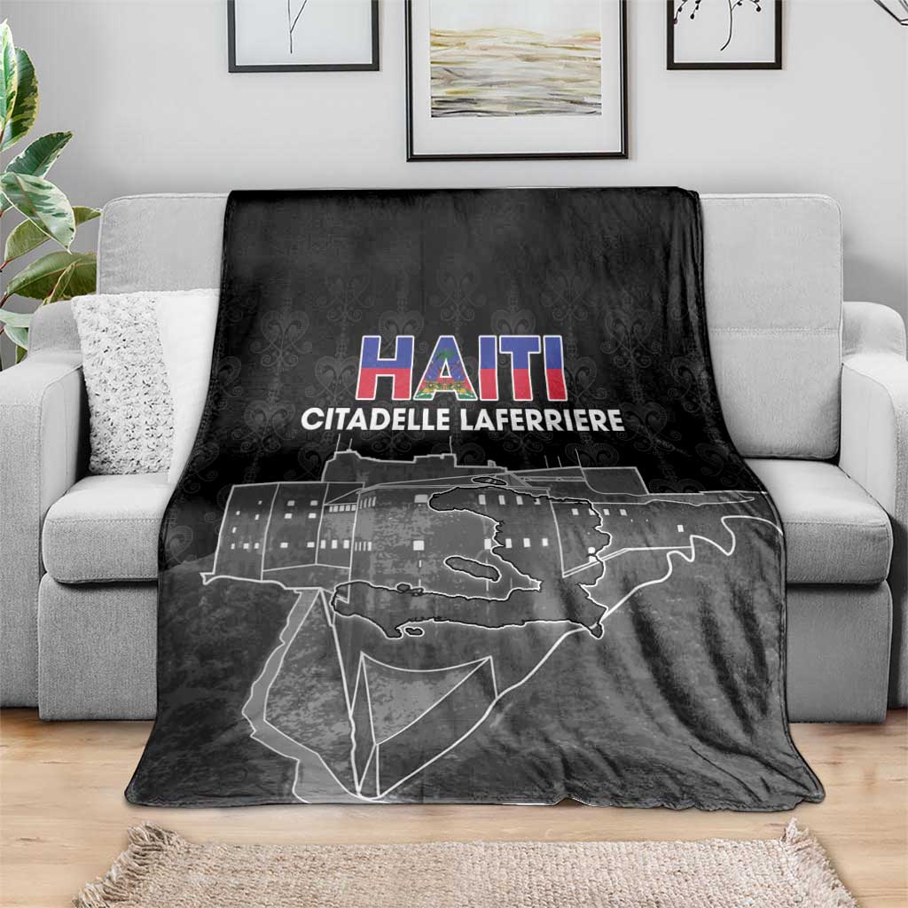 Haiti Citadelle Laferriere Blanket Haitian Heritage Veve Vodou - Wonder Print Shop