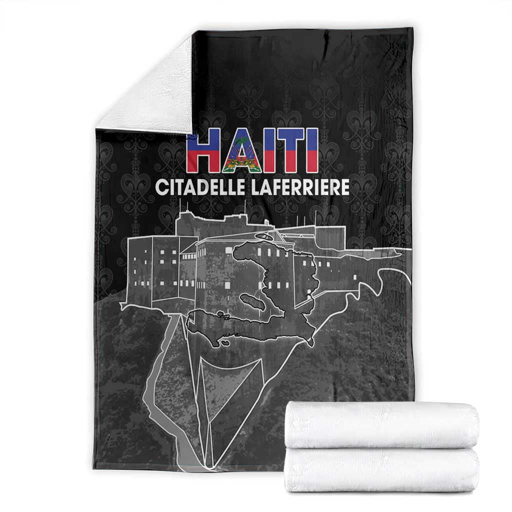 Haiti Citadelle Laferriere Blanket Haitian Heritage Veve Vodou - Wonder Print Shop