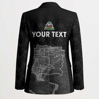 Haiti Citadelle Laferriere Personalized Blazer Haitian Heritage Veve Vodou - Wonder Print Shop