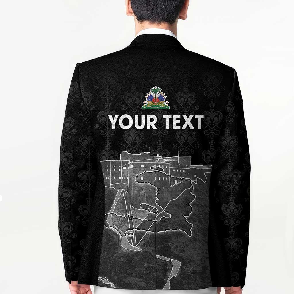 Haiti Citadelle Laferriere Personalized Blazer Haitian Heritage Veve Vodou - Wonder Print Shop