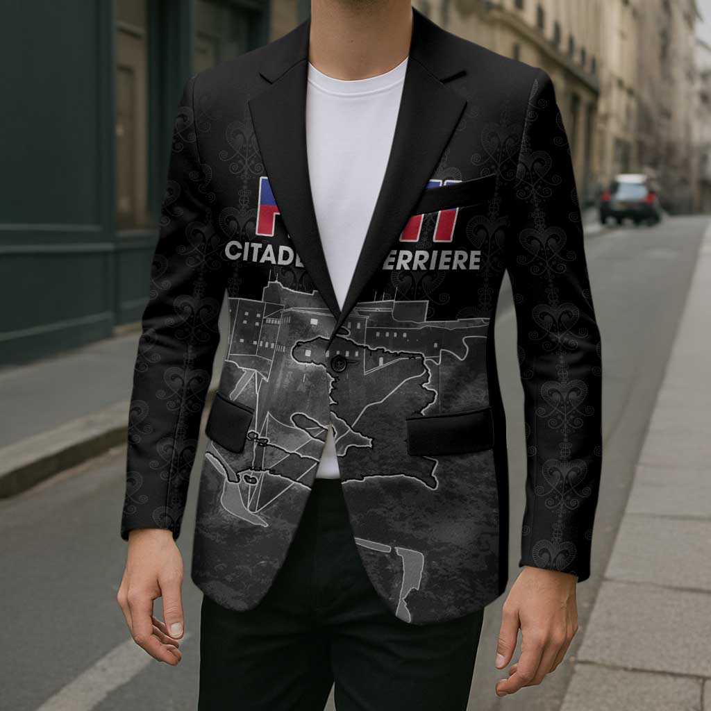 Haiti Citadelle Laferriere Personalized Blazer Haitian Heritage Veve Vodou - Wonder Print Shop