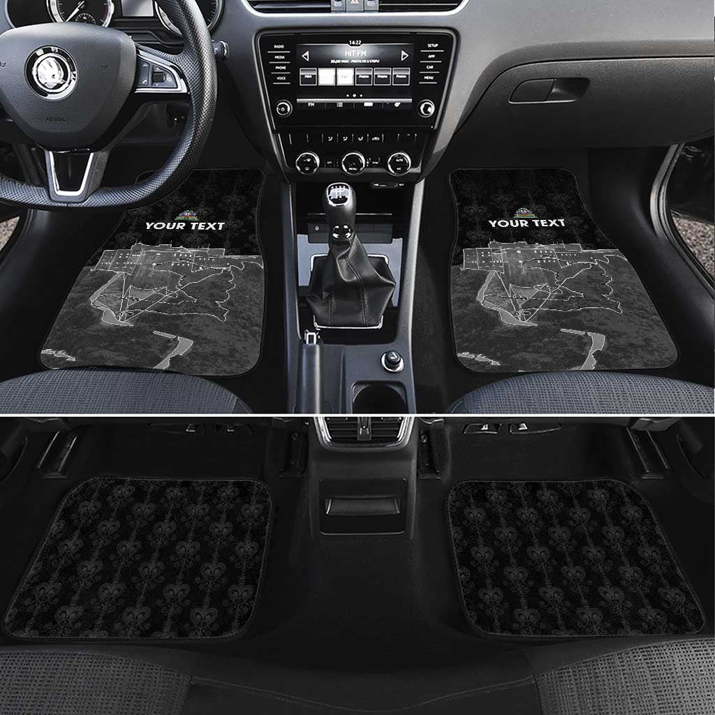 Haiti Citadelle Laferriere Personalized Car Mats Haitian Heritage Veve Vodou - Wonder Print Shop
