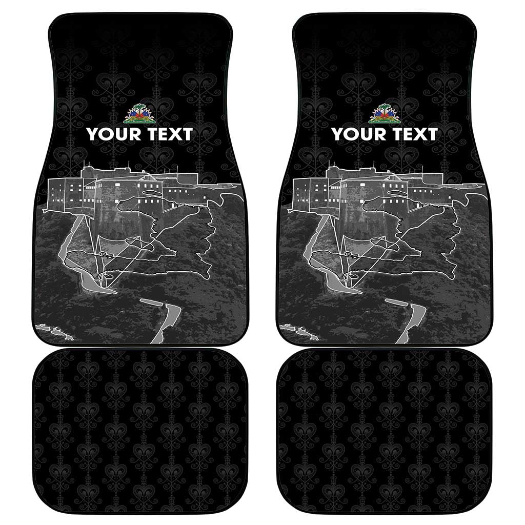 Haiti Citadelle Laferriere Personalized Car Mats Haitian Heritage Veve Vodou - Wonder Print Shop