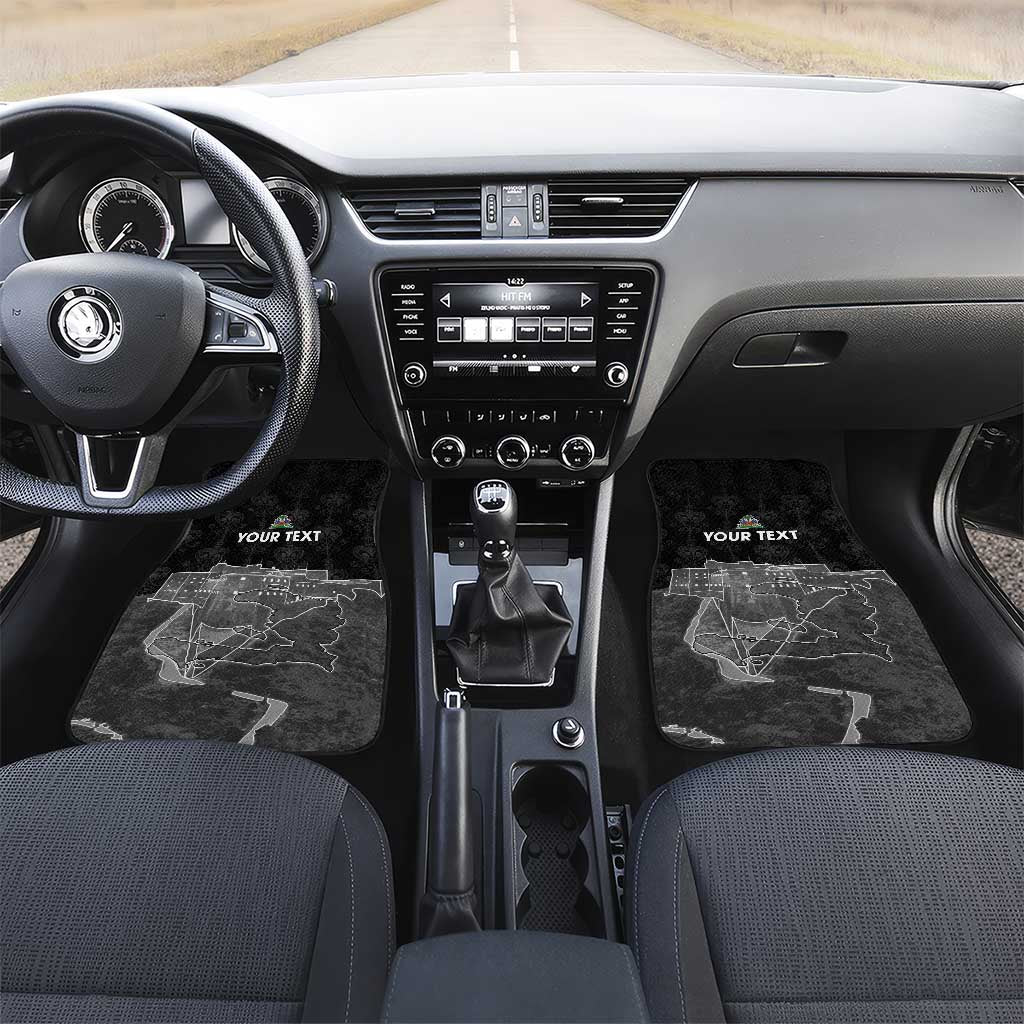 Haiti Citadelle Laferriere Personalized Car Mats Haitian Heritage Veve Vodou - Wonder Print Shop