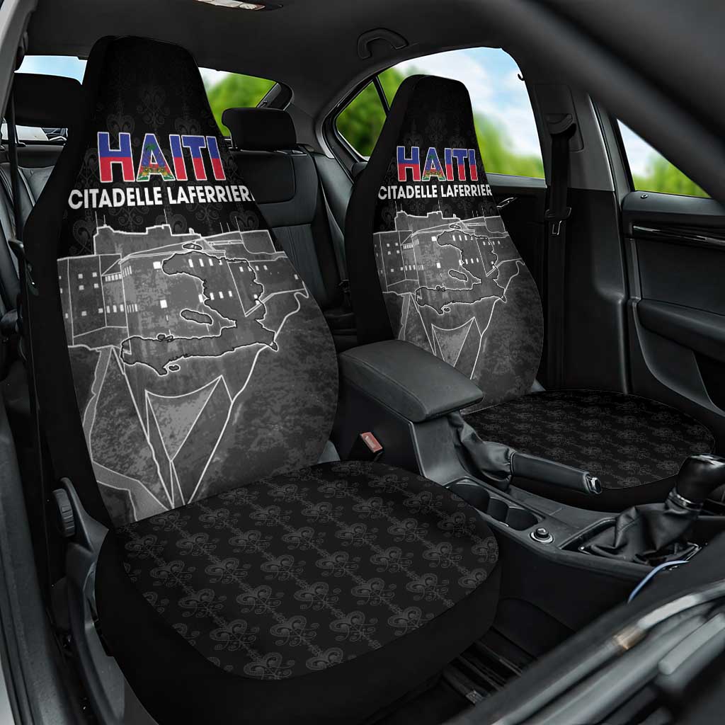 Haiti Citadelle Laferriere Car Seat Cover Haitian Heritage Veve Vodou - Wonder Print Shop