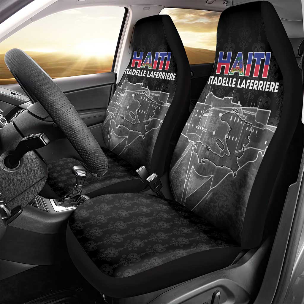 Haiti Citadelle Laferriere Car Seat Cover Haitian Heritage Veve Vodou - Wonder Print Shop