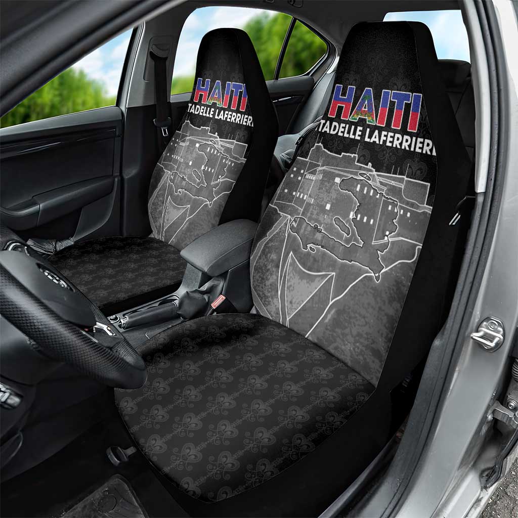 Haiti Citadelle Laferriere Car Seat Cover Haitian Heritage Veve Vodou - Wonder Print Shop