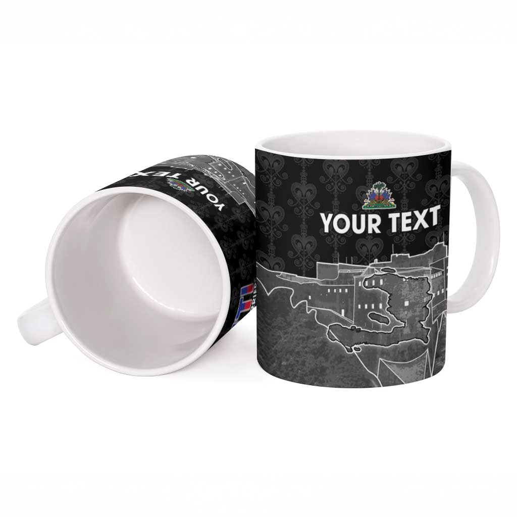 Haiti Citadelle Laferriere Personalized Ceramic Mug Haitian Heritage Veve Vodou - Wonder Print Shop