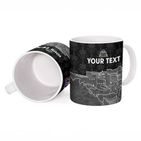 Haiti Citadelle Laferriere Personalized Ceramic Mug Haitian Heritage Veve Vodou - Wonder Print Shop
