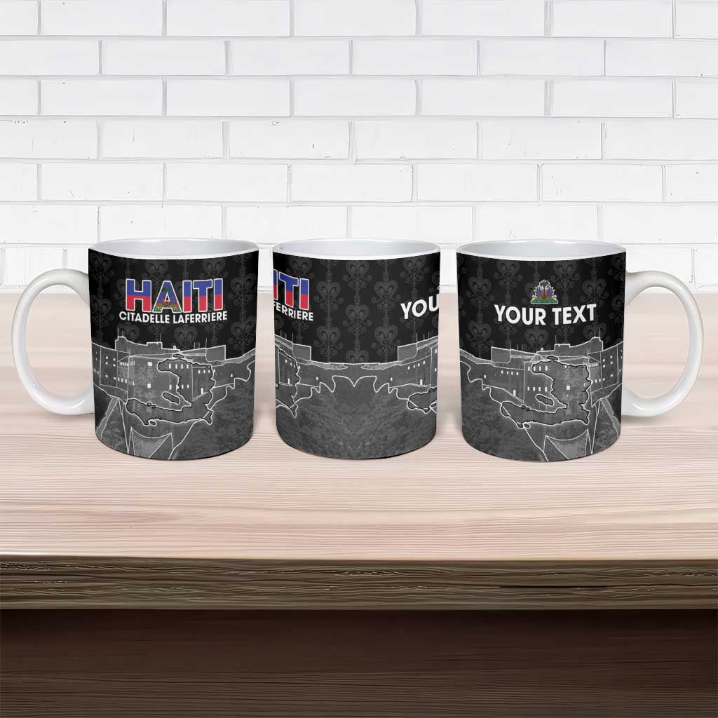 Haiti Citadelle Laferriere Personalized Ceramic Mug Haitian Heritage Veve Vodou - Wonder Print Shop