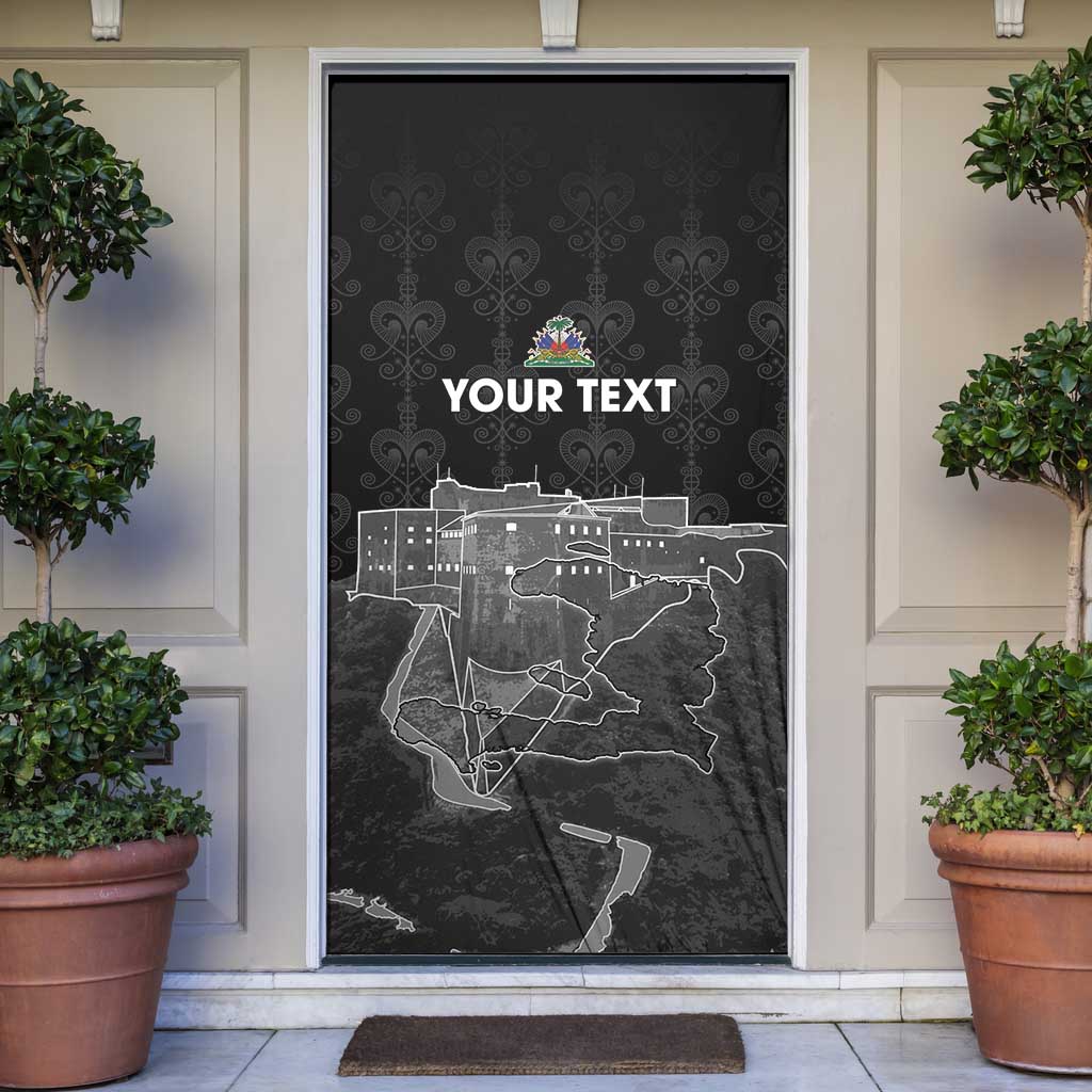 Haiti Citadelle Laferriere Personalized Door Cover Haitian Heritage Veve Vodou - Wonder Print Shop