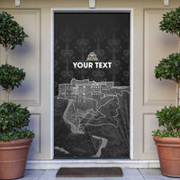 Haiti Citadelle Laferriere Personalized Door Cover Haitian Heritage Veve Vodou - Wonder Print Shop