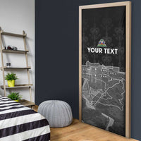 Haiti Citadelle Laferriere Personalized Door Cover Haitian Heritage Veve Vodou - Wonder Print Shop