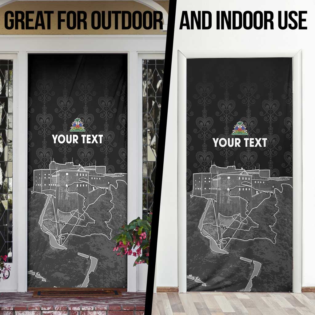 Haiti Citadelle Laferriere Personalized Door Cover Haitian Heritage Veve Vodou - Wonder Print Shop