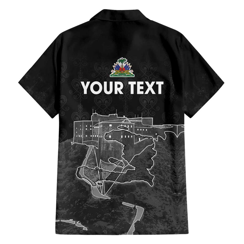 Haiti Citadelle Laferriere Personalized Family Matching Summer Maxi Dress and Hawaiian Shirt Haitian Heritage Veve Vodou - Wonder Print Shop