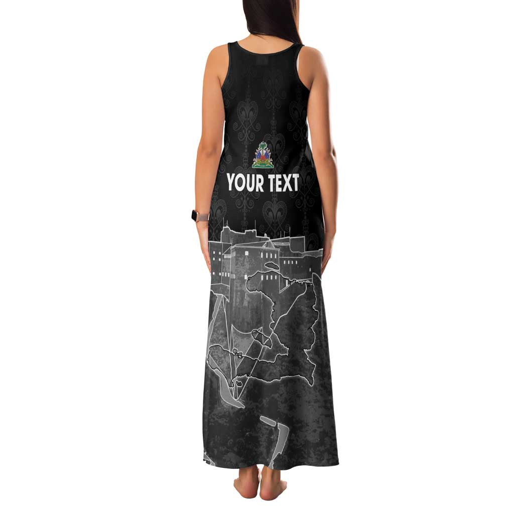 Haiti Citadelle Laferriere Personalized Family Matching Tank Maxi Dress and Hawaiian Shirt Haitian Heritage Veve Vodou - Wonder Print Shop