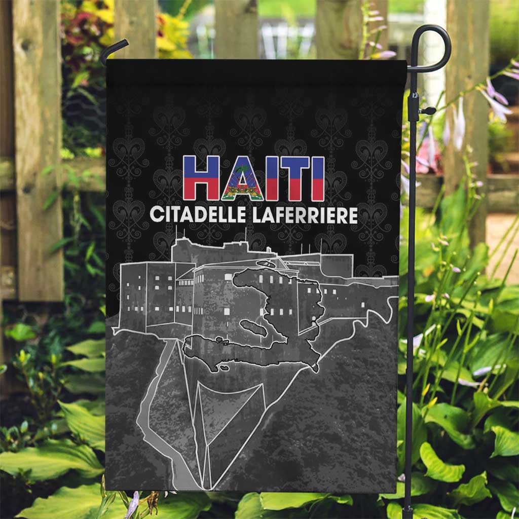 Haiti Citadelle Laferriere Garden Flag Haitian Heritage Veve Vodou - Wonder Print Shop