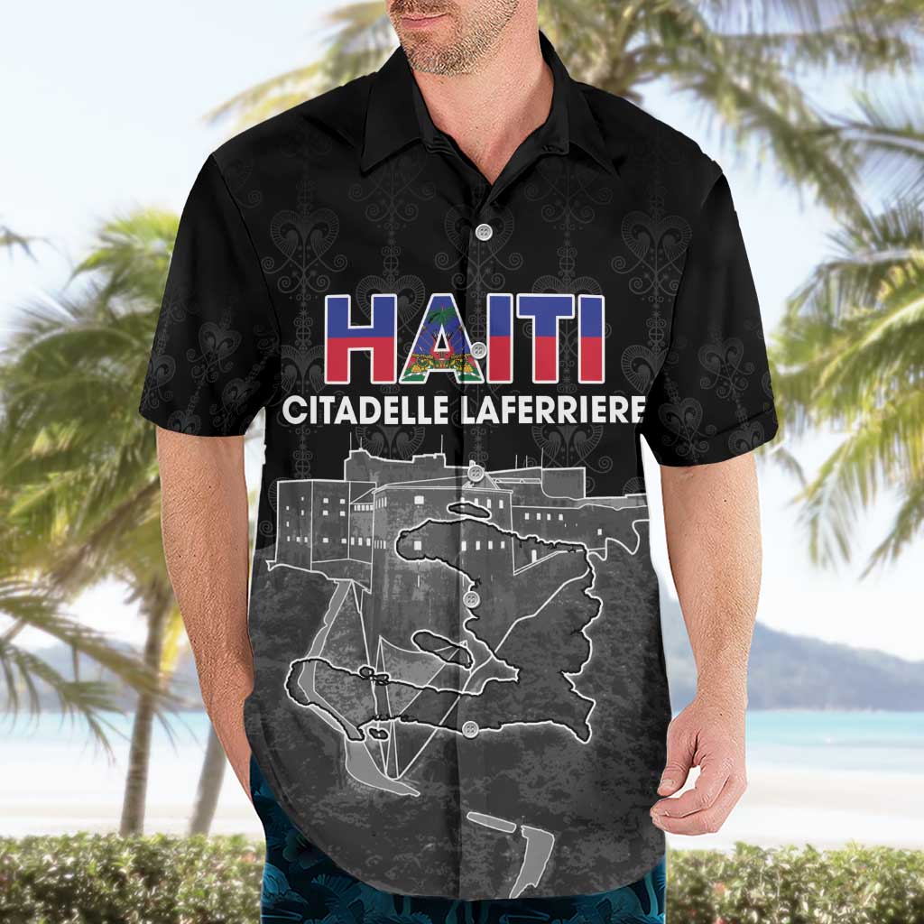 Haiti Citadelle Laferriere Personalized Hawaiian Shirt Haitian Heritage Veve Vodou - Wonder Print Shop