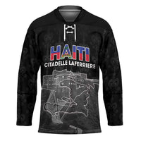 Haiti Citadelle Laferriere Personalized Hockey Jersey Haitian Heritage Veve Vodou - Wonder Print Shop