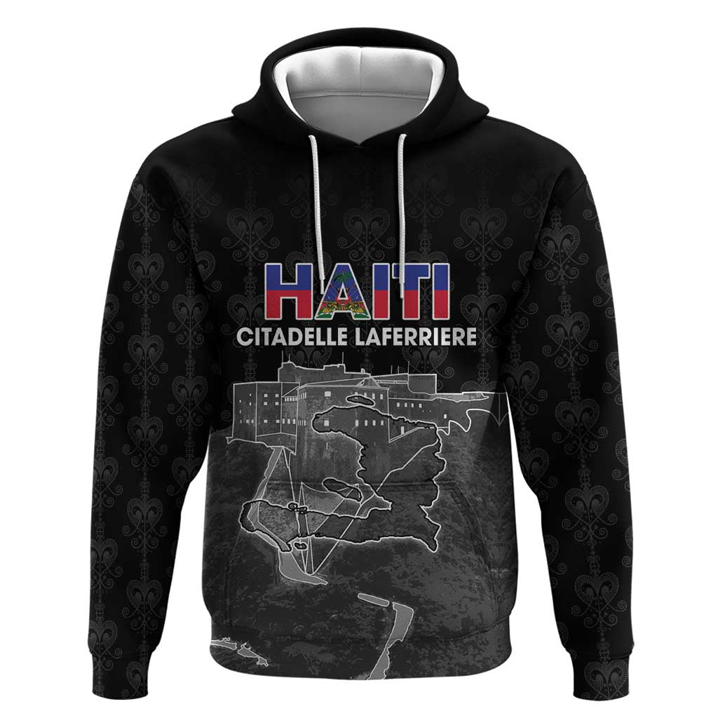 Haiti Citadelle Laferriere Personalized Hoodie Haitian Heritage Veve Vodou - Wonder Print Shop