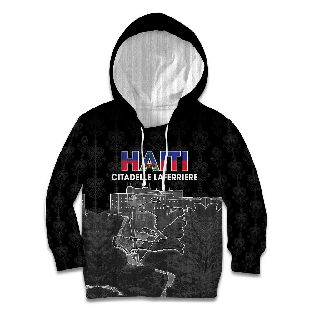 Haiti Citadelle Laferriere Personalized Kid Hoodie Haitian Heritage Veve Vodou - Wonder Print Shop