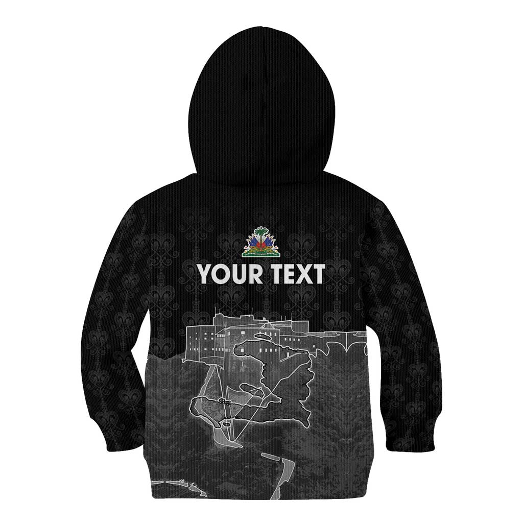Haiti Citadelle Laferriere Personalized Kid Hoodie Haitian Heritage Veve Vodou - Wonder Print Shop