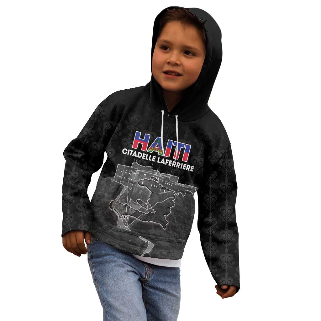 Haiti Citadelle Laferriere Personalized Kid Hoodie Haitian Heritage Veve Vodou - Wonder Print Shop