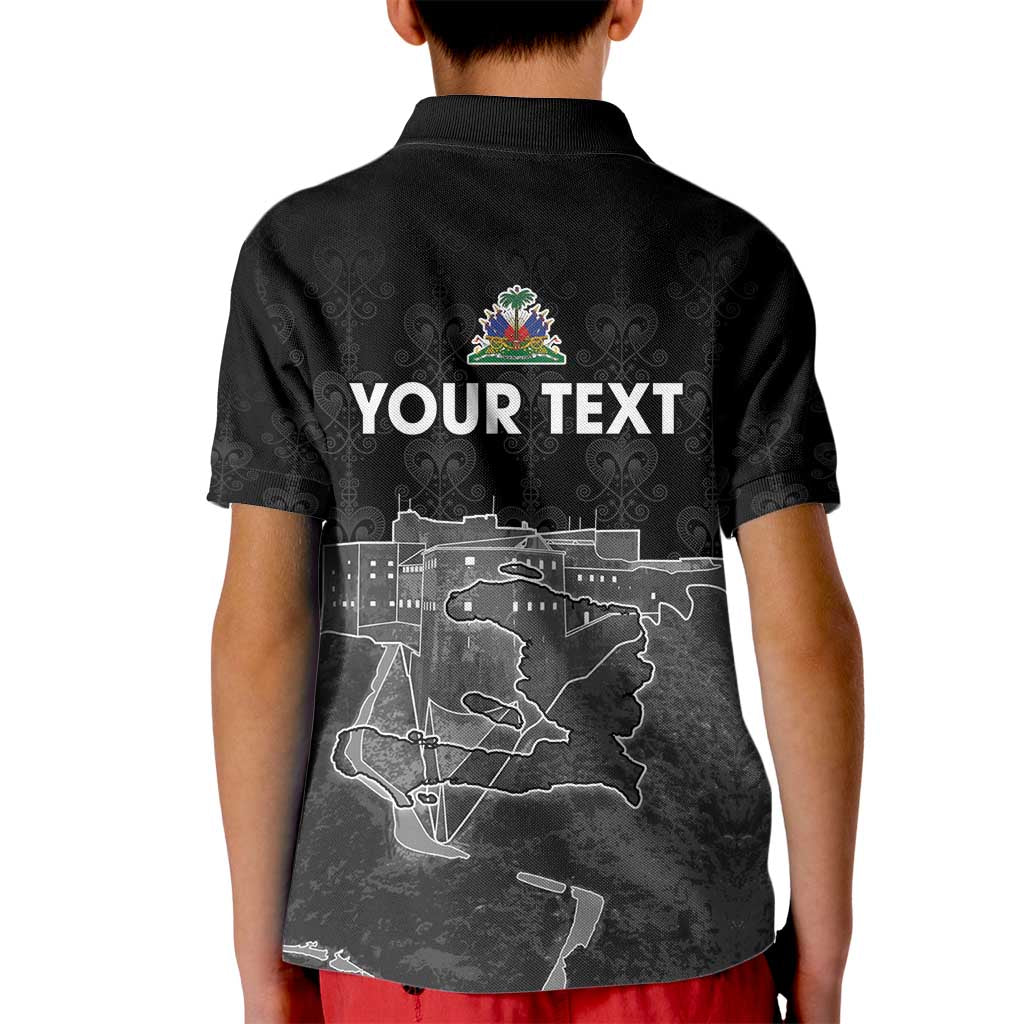 Haiti Citadelle Laferriere Personalized Kid Polo Shirt Haitian Heritage Veve Vodou - Wonder Print Shop