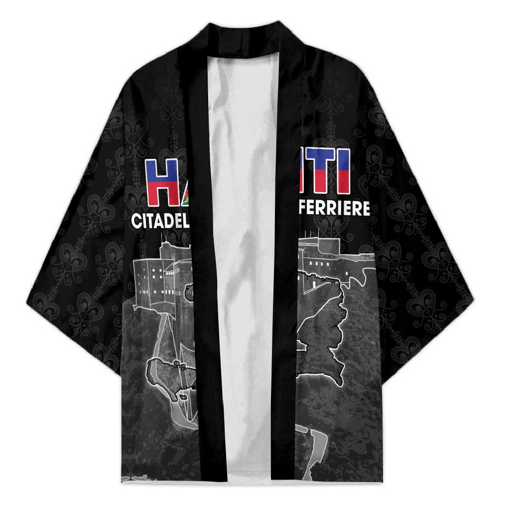 Haiti Citadelle Laferriere Personalized Kimono Haitian Heritage Veve Vodou - Wonder Print Shop