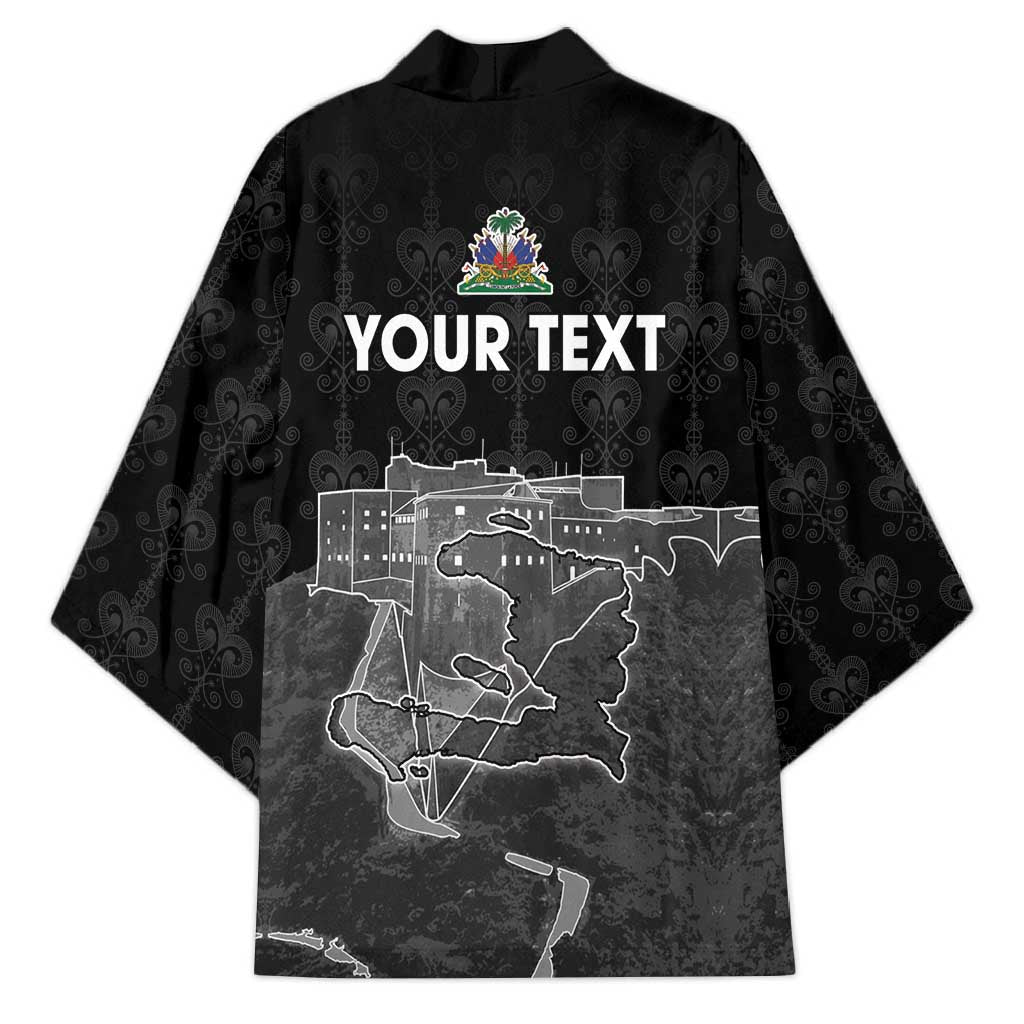 Haiti Citadelle Laferriere Personalized Kimono Haitian Heritage Veve Vodou - Wonder Print Shop