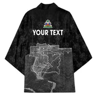 Haiti Citadelle Laferriere Personalized Kimono Haitian Heritage Veve Vodou - Wonder Print Shop