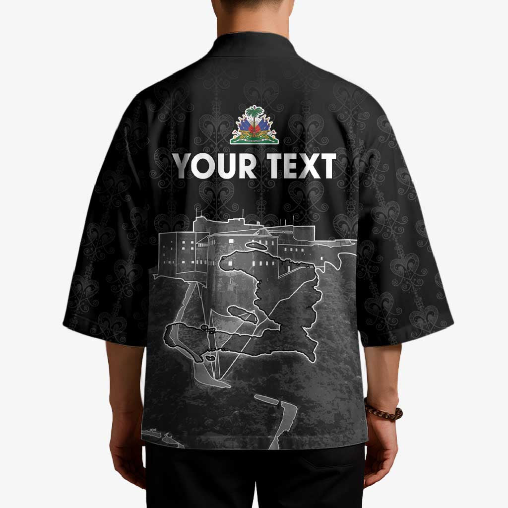 Haiti Citadelle Laferriere Personalized Kimono Haitian Heritage Veve Vodou - Wonder Print Shop