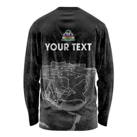 Haiti Citadelle Laferriere Personalized Long Sleeve Shirt Haitian Heritage Veve Vodou - Wonder Print Shop