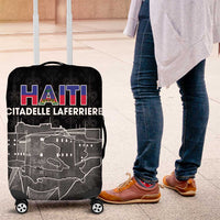 Haiti Citadelle Laferriere Luggage Cover Haitian Heritage Veve Vodou - Wonder Print Shop