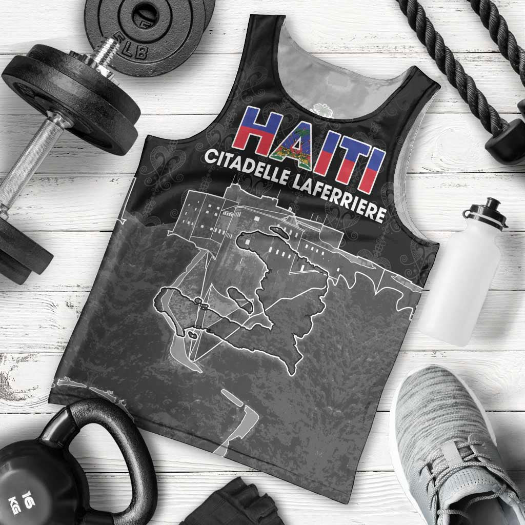 Haiti Citadelle Laferriere Personalized Men Tank Top Haitian Heritage Veve Vodou - Wonder Print Shop