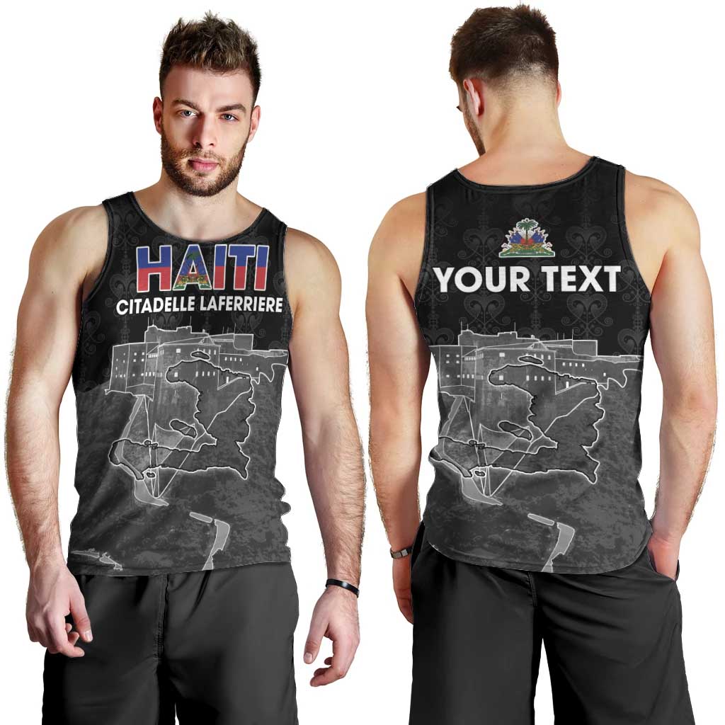 Haiti Citadelle Laferriere Personalized Men Tank Top Haitian Heritage Veve Vodou - Wonder Print Shop