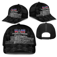 Haiti Citadelle Laferriere Mesh Trucker Cap Haitian Heritage Veve Vodou - Wonder Print Shop