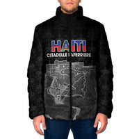 Haiti Citadelle Laferriere Personalized Padded Jacket Haitian Heritage Veve Vodou - Wonder Print Shop