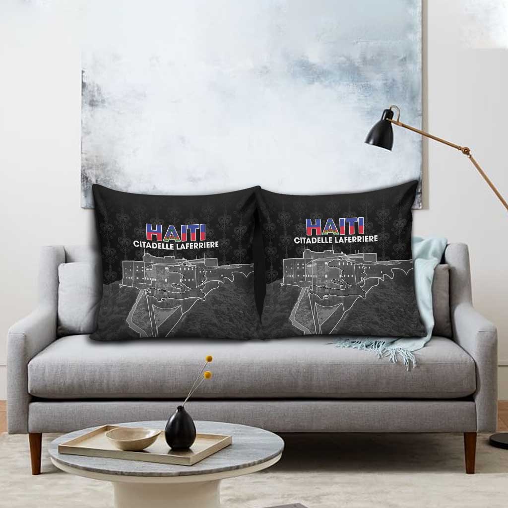 Haiti Citadelle Laferriere Pillow Cover Haitian Heritage Veve Vodou - Wonder Print Shop