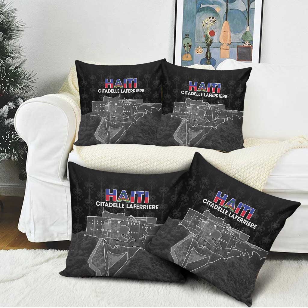 Haiti Citadelle Laferriere Pillow Cover Haitian Heritage Veve Vodou - Wonder Print Shop
