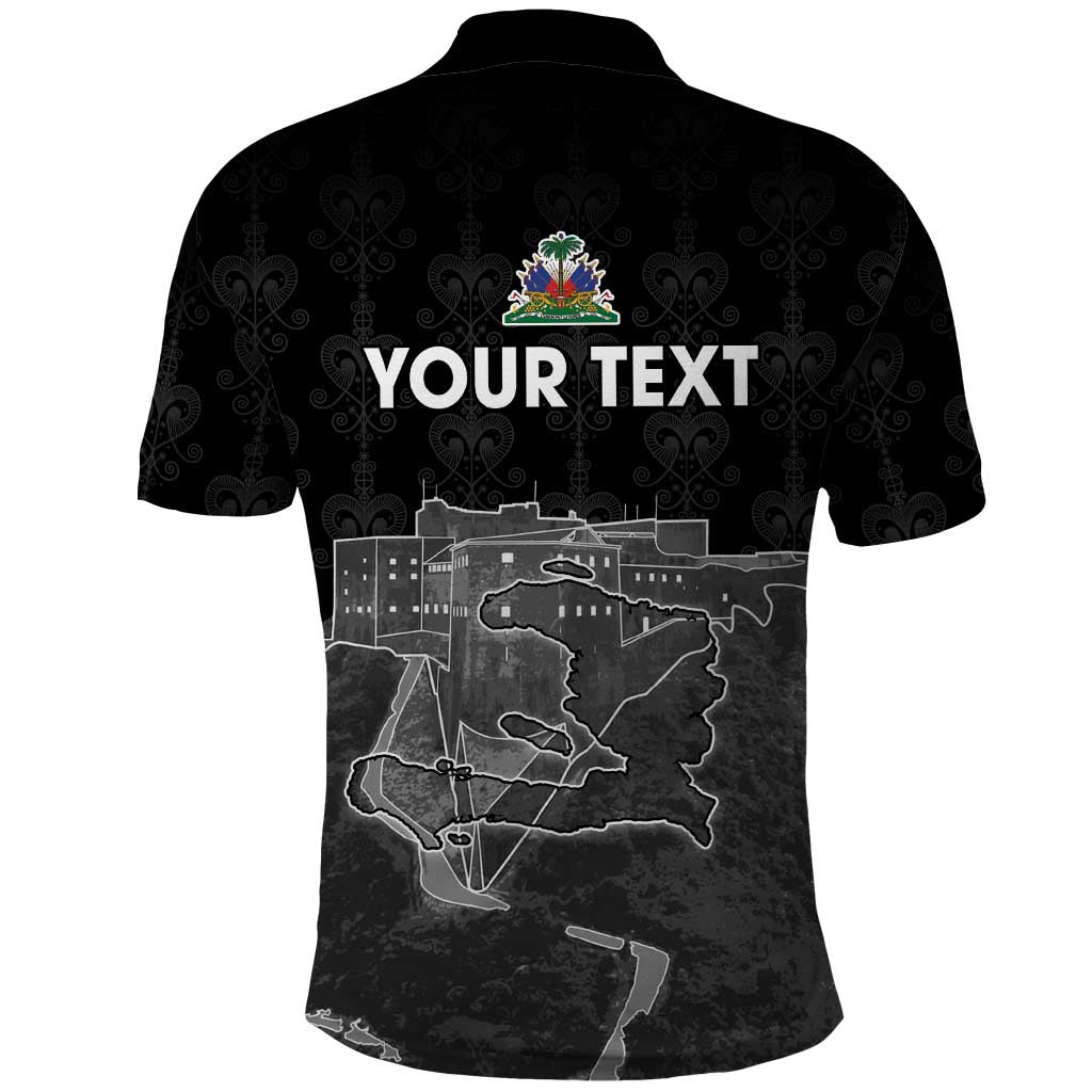 Haiti Citadelle Laferriere Personalized Polo Shirt Haitian Heritage Veve Vodou - Wonder Print Shop